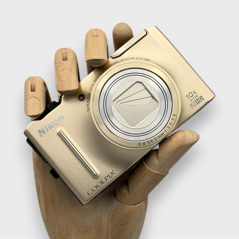 Nikon Coolpix S8100 Digital Camera | 12.1MP | Gold